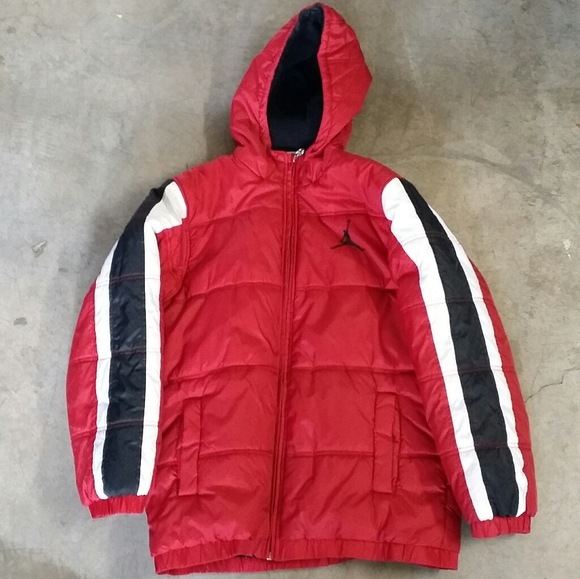 jordan red windbreaker